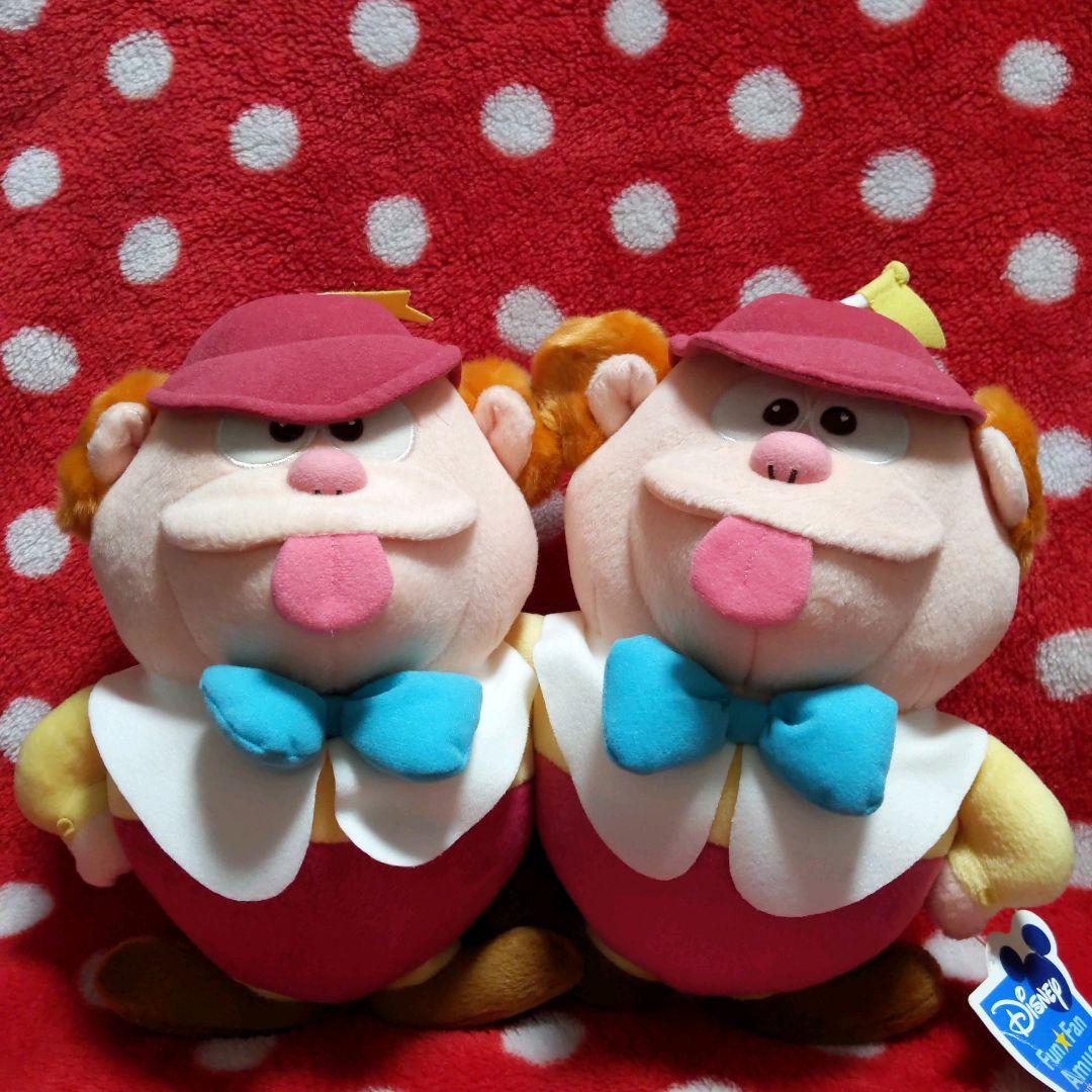 レア⭐ 特大 ぬいぐるみ ディーとダム 不思議の国のアリス ディズニー