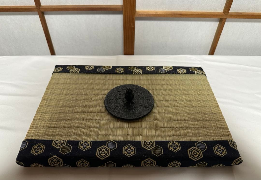 本番盛岡 薫山 南部鉄器 鉄瓶 南部型 桜 2.0リットル 新品未使用品