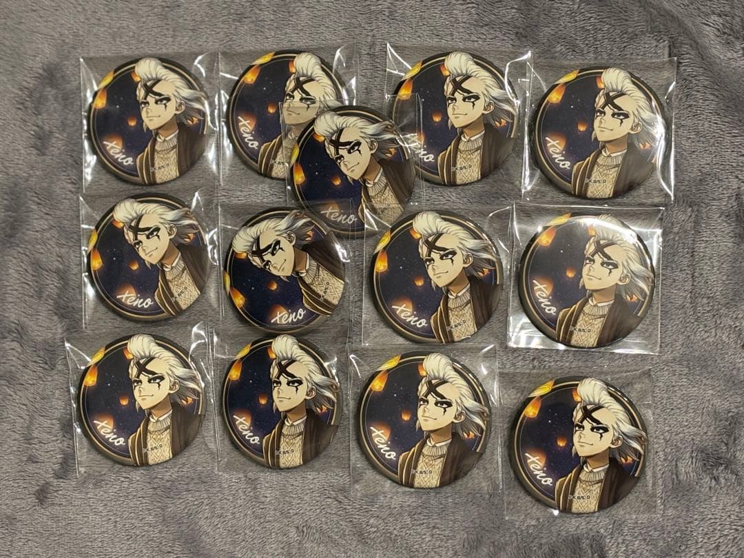 Dr.STONE ランタン　ゼノ　缶バッジ