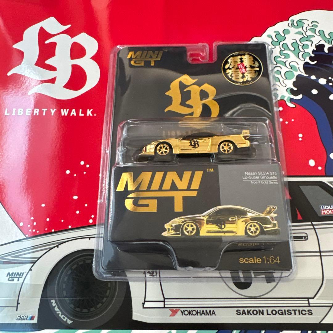 即発送！MINI GT リバティーウォーク 日産 S15 原宿限定