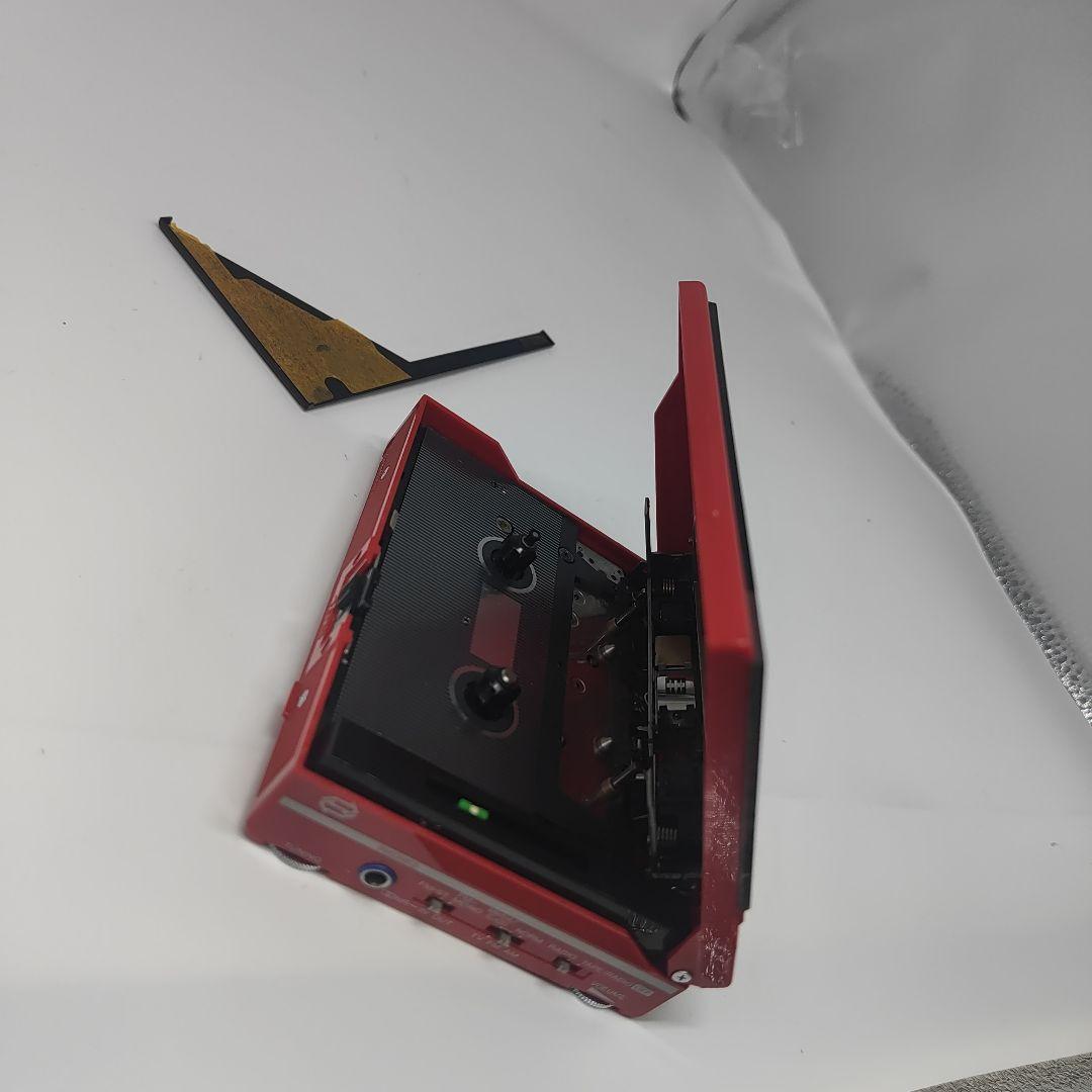 東芝 Walky TV/AM/FM カセットプレーヤー KT-AS7　ジャンク