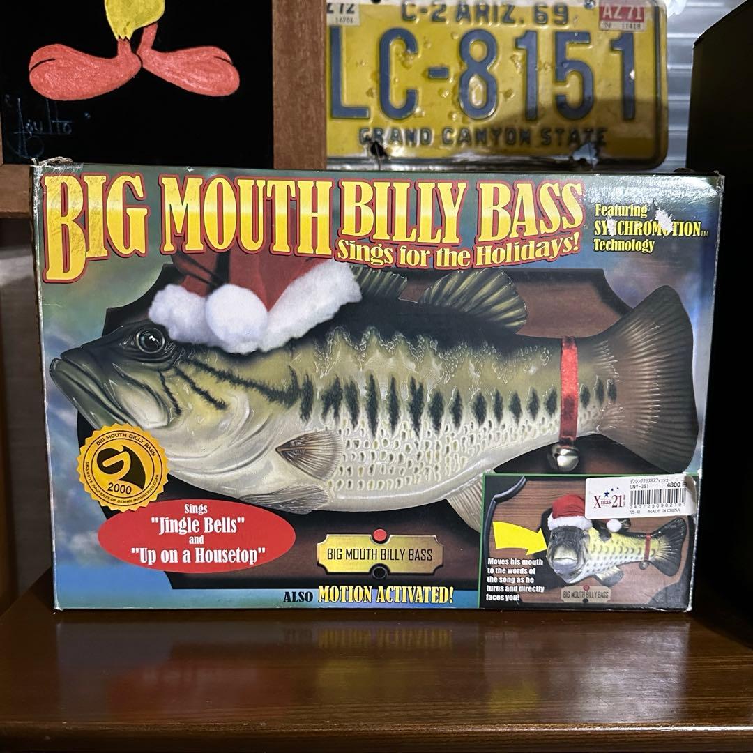 BIG MOUTH BILLY BASS クリスマス 限定版