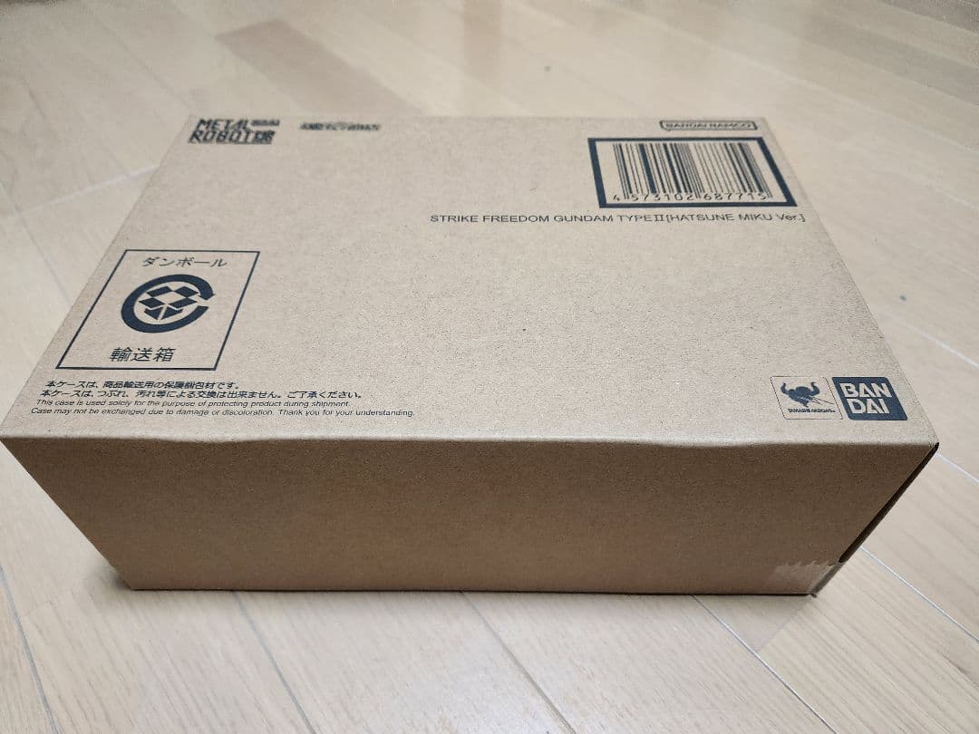 新品未開封 L ROBOT魂 ストライクフリーダムガンダム弐式 初音ミク