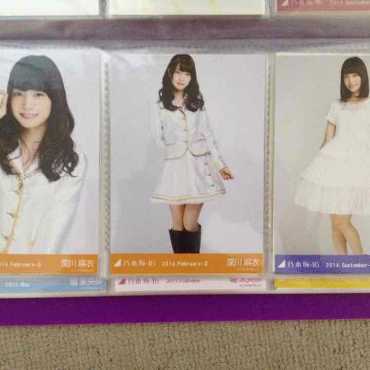 乃木坂46 深川麻衣 生写真 バラ