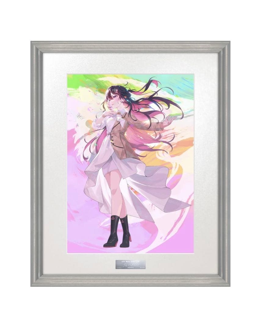 ホロライブ AZKi 複製原画 シリアルナンバー入り 声音こわいろエントロピー