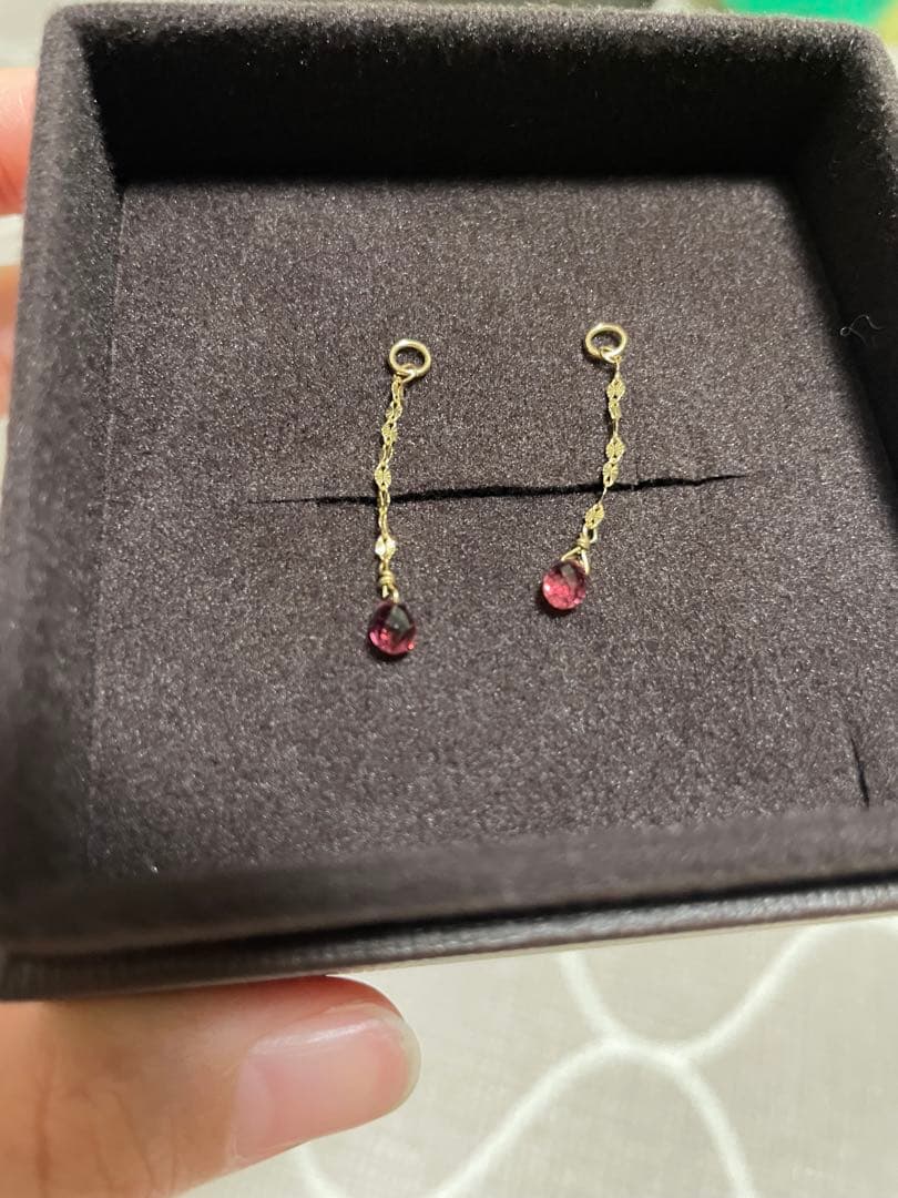 アガット　ピアスチャーム