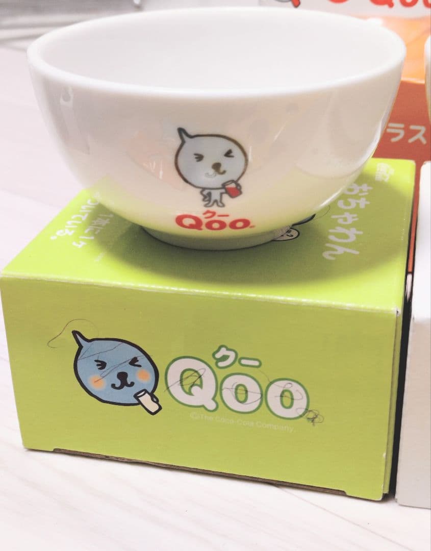 Qoo オリジナルグラス おちゃわん セット