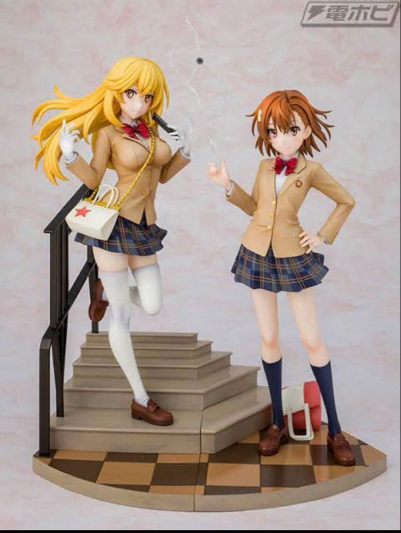 とある科学の超電磁砲　15周年フィギュア 御坂美琴　食蜂操祈