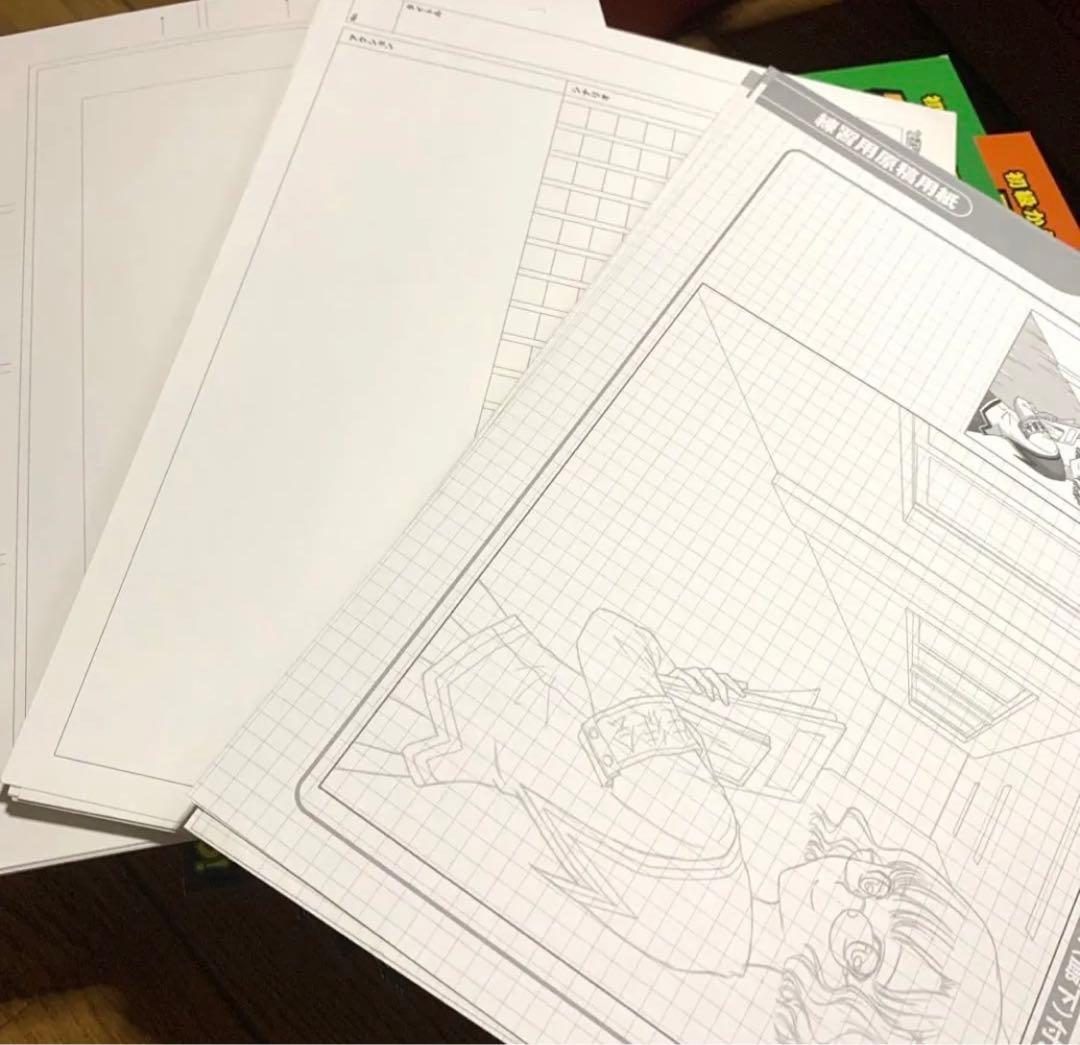 まんがの達人　原稿用紙セット