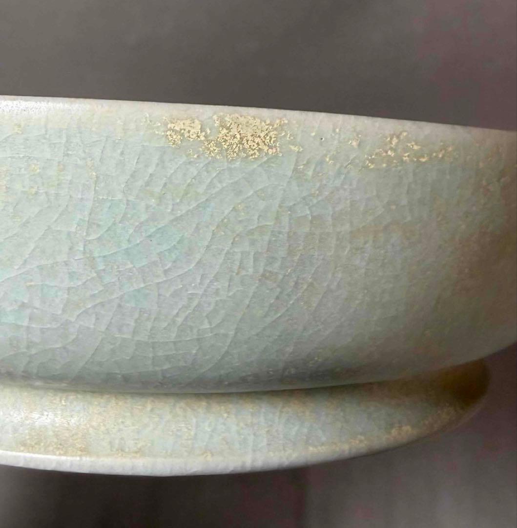 中国 輪花形平洗筆(皿)　f2251102