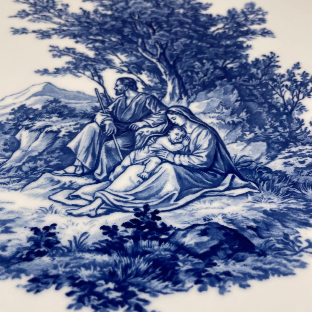 ◇美品・１９４２年・クリスマスプレート・直径２５cm・箱入り◇Meissen◇