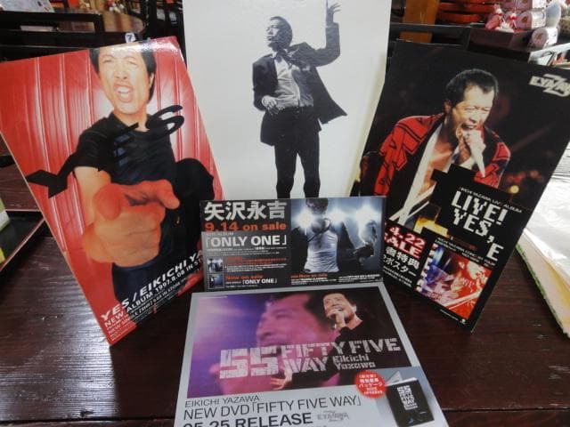 矢沢永吉 　　ショップ専用POP5点セット　 入手困難非売品グッズ