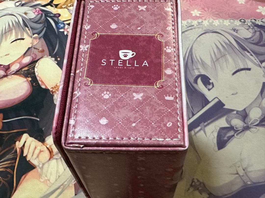 ゆずソフト 合皮製デッキケースW 喫茶ステラと死神の蝶 「明月栞那」