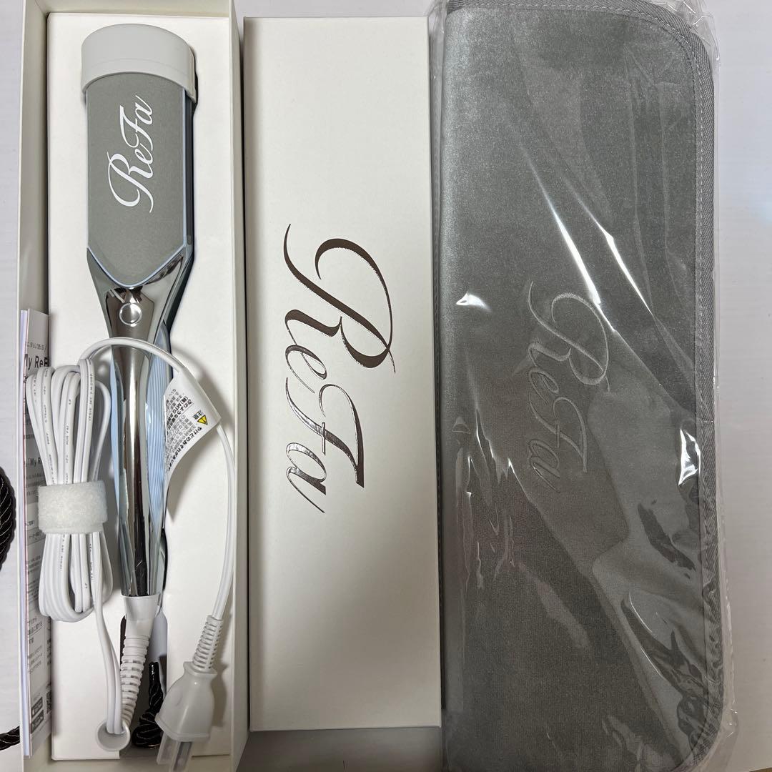 【新品未使用】ReFa パワーストレートアイロンプロ　ホワイト　専用ケース付き