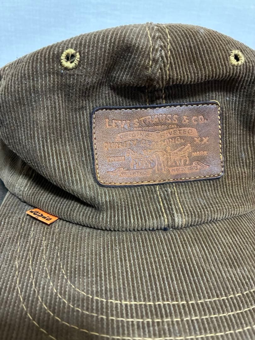 ［ヴィンテージ］70's Levi's コーデュロイキャップ ブラウン