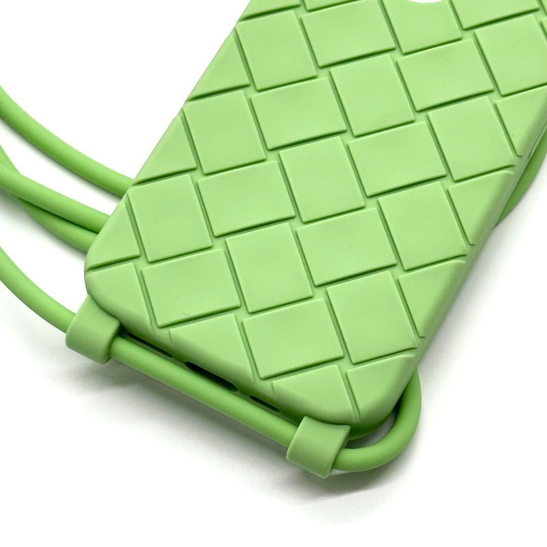 【新品未使用】BOTTEGA VENETA 13proケース　ショルダー