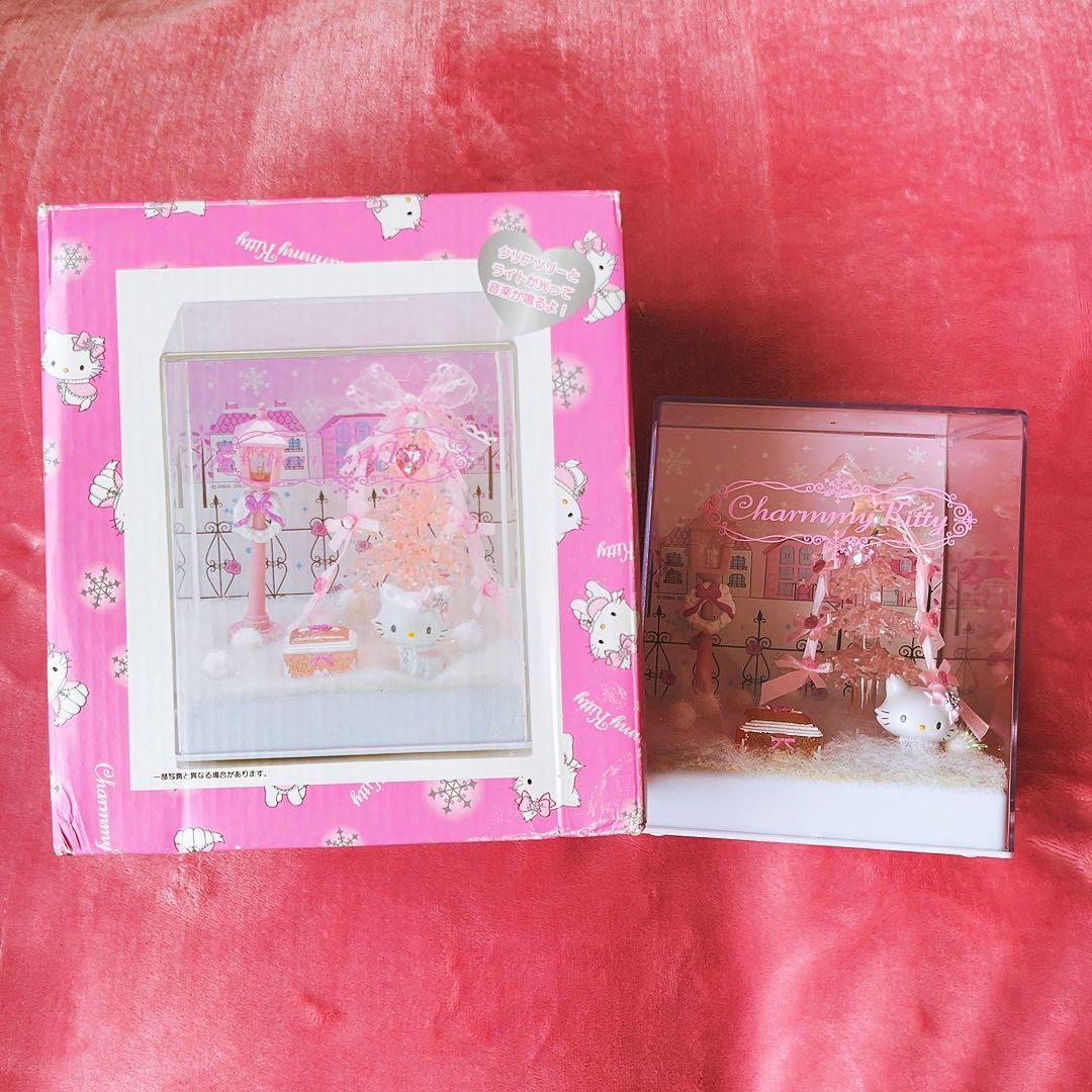 希少レア　チャーミーキティ　ジオラマボックス　ライト　音楽　2006 サンリオ
