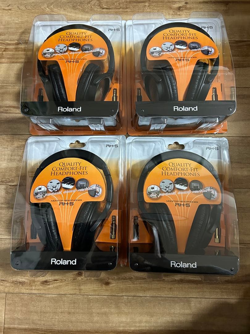 Roland RH-5 BLACK 【新品•未開封】　4個セット