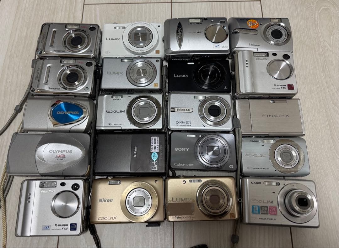 デジタルカメラ　20点セット(未確認) (ジャンク品)