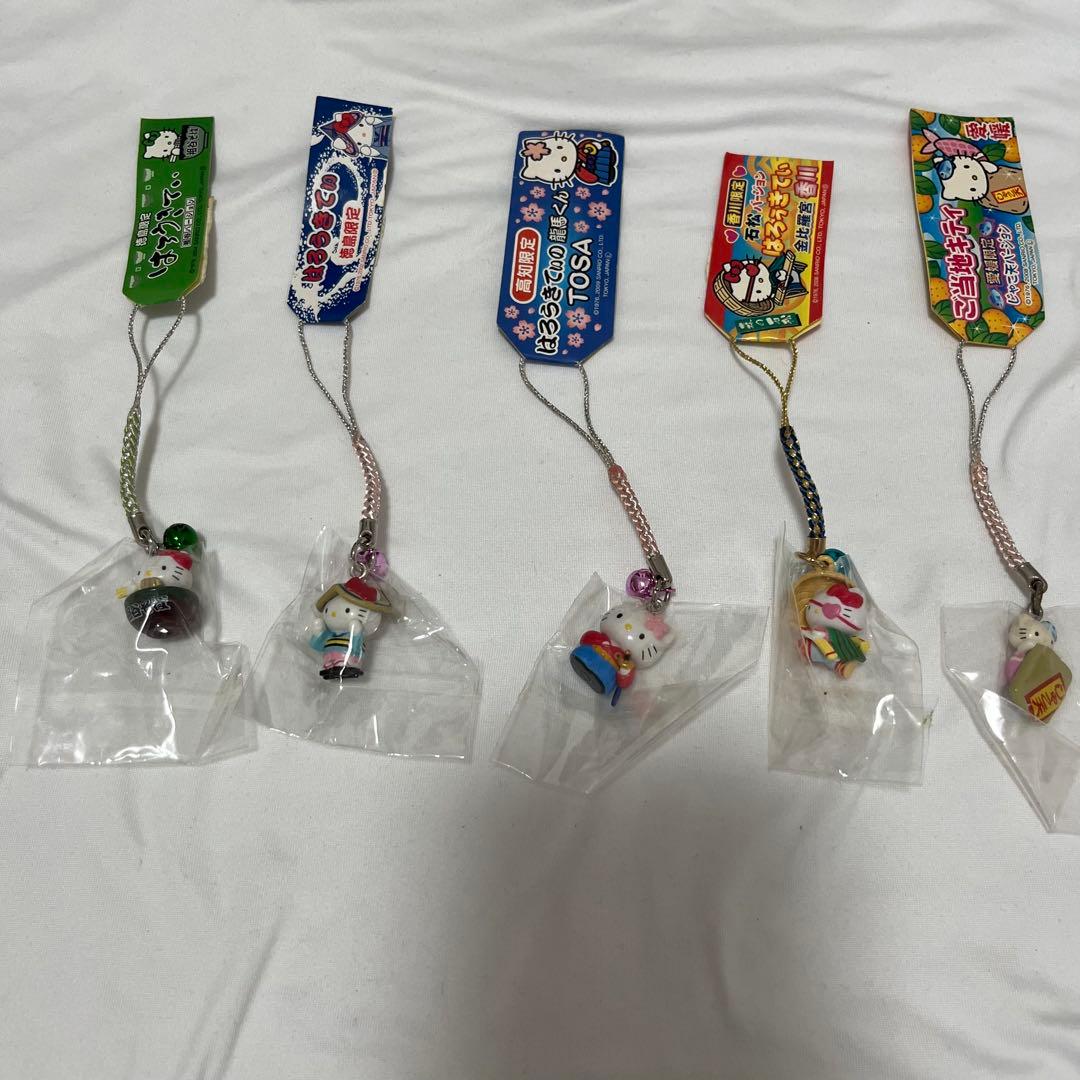 ハローキティ　ご当地キティ ストラップ　根付　まとめ売り