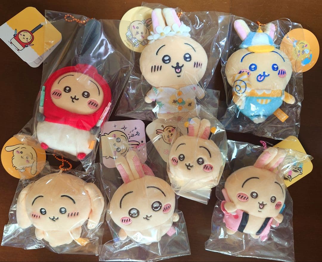 ちいかわ うさぎマスコット7点セット