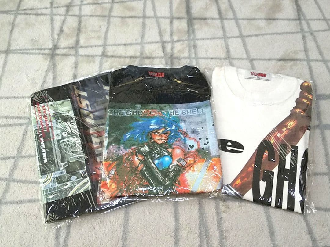 攻殻機動隊 三枚セット ヴィンテージ Tシャツ