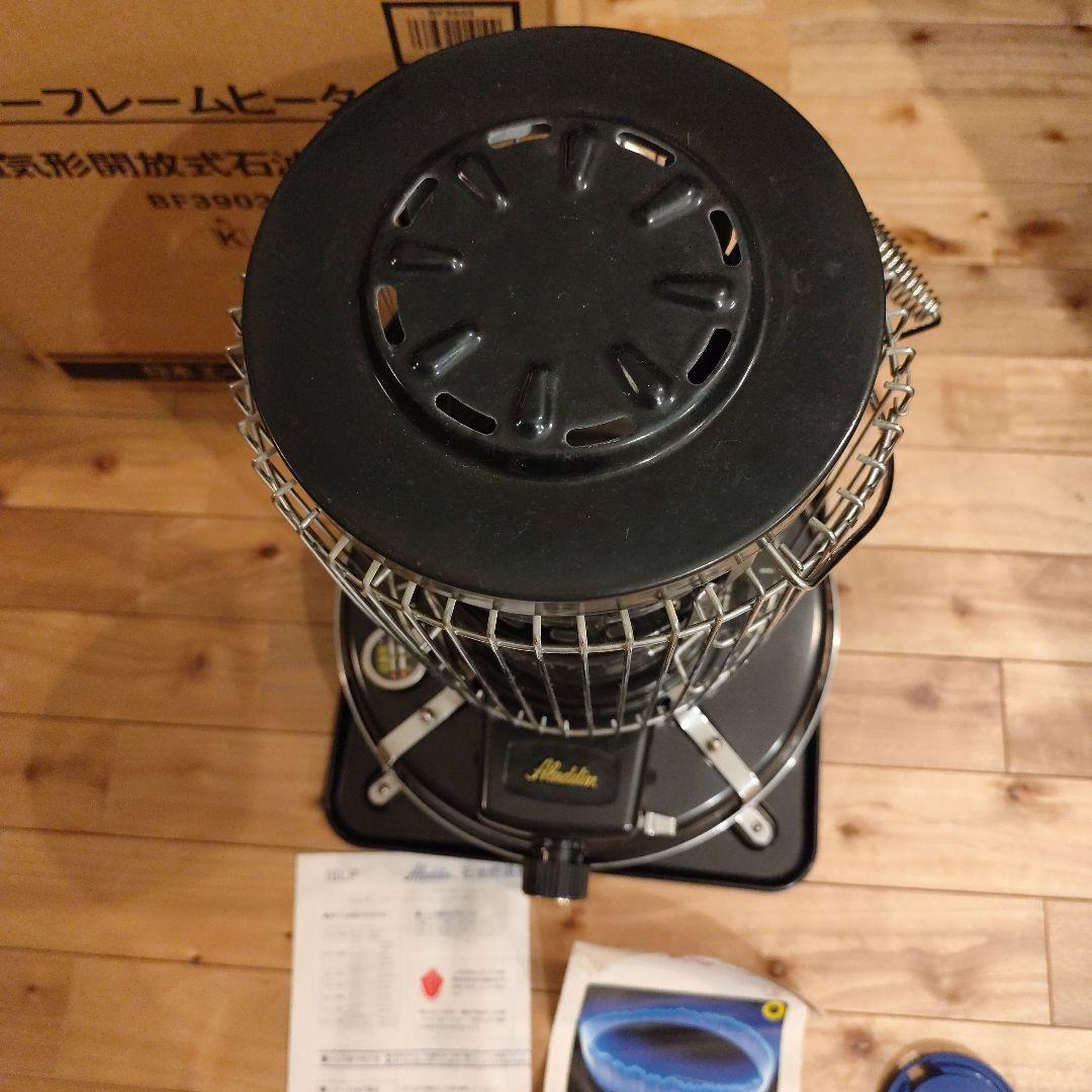 Aladdin 石油ストーブ BF3903 ブルーフレームヒーター　ブラック