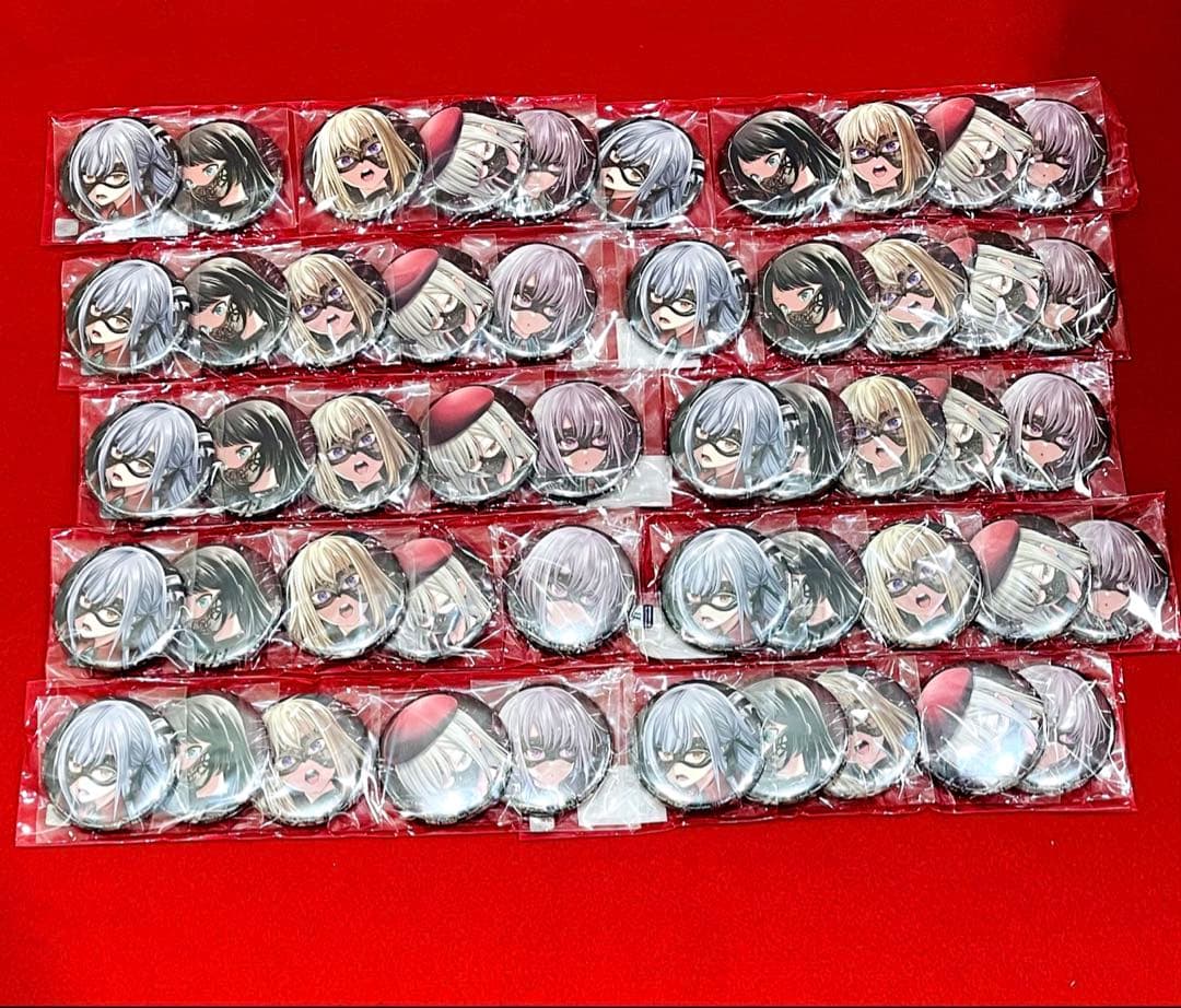 【新品未使用】Ave Mujica コミック購入特典缶バッジ5個×10セット