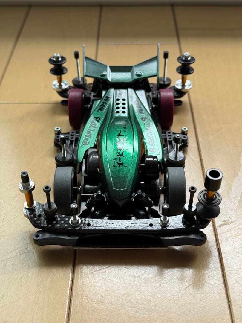 ミニ四駆完成品　B-MAX デュアルリッジjr FM-Aシャーシ