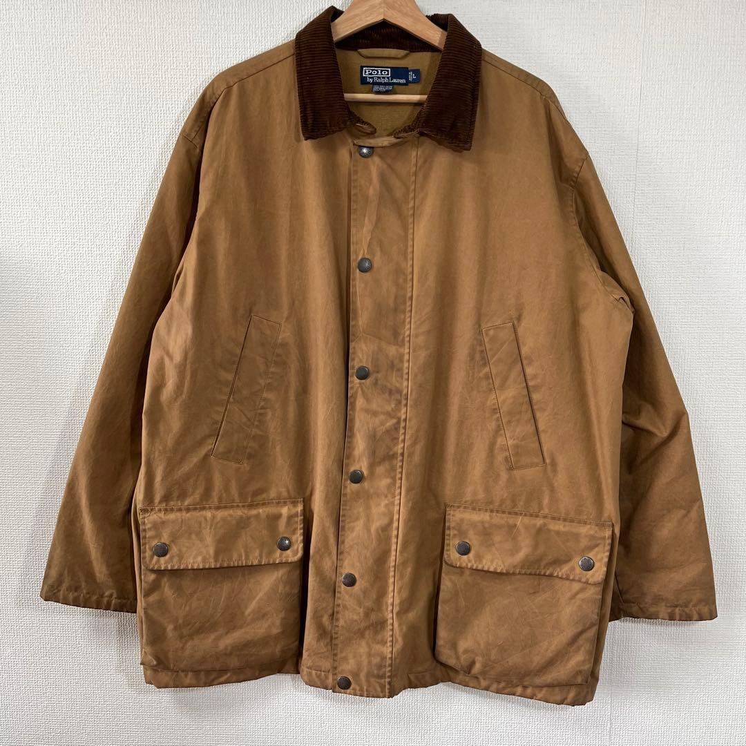 90s Ralph Lauren オイルドジャケット ノーポニー