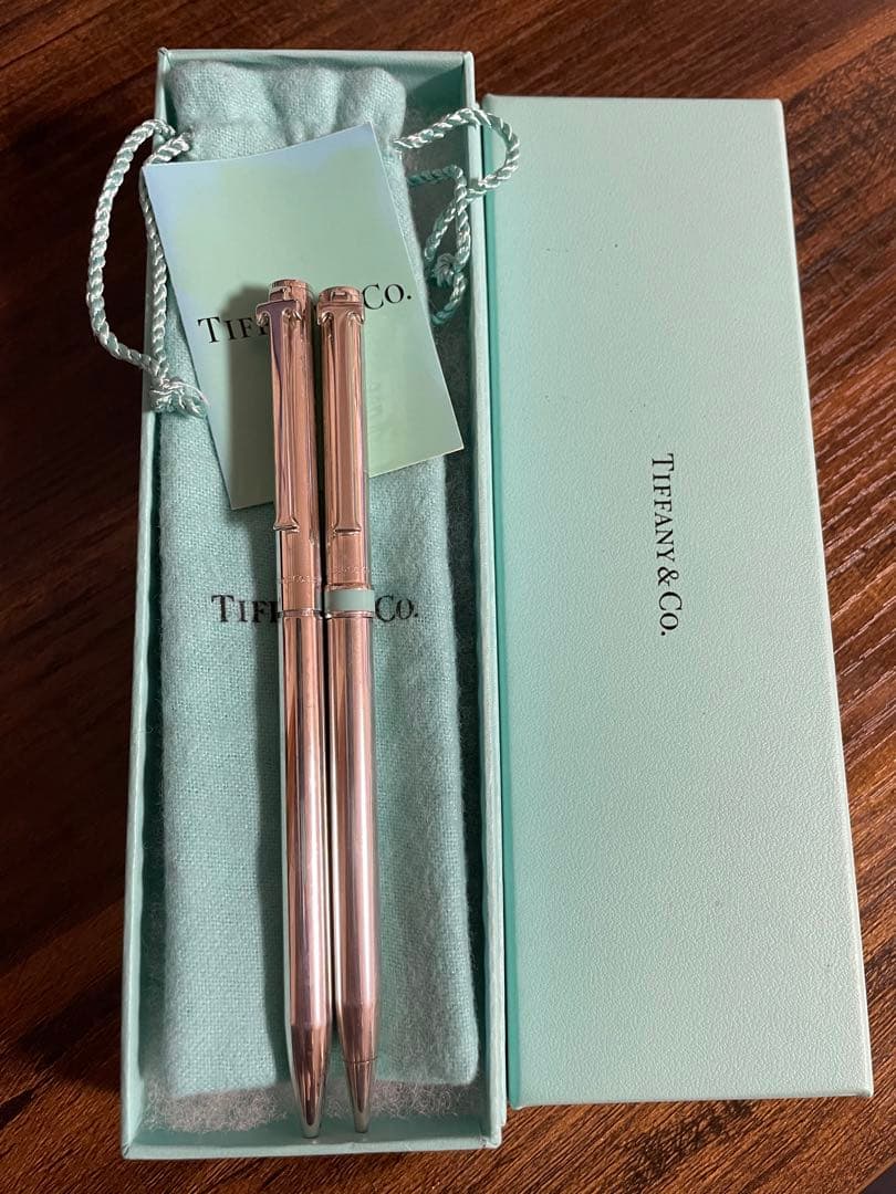 ティファニーシルバー925ボールペン　シャープペンセット