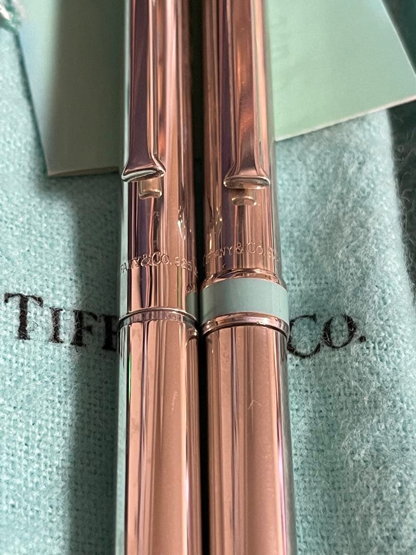 ティファニーシルバー925ボールペン　シャープペンセット