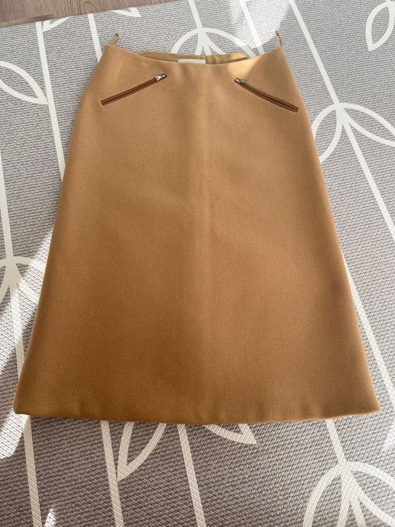 プラダ　スカート　キャメル　38 美品♡