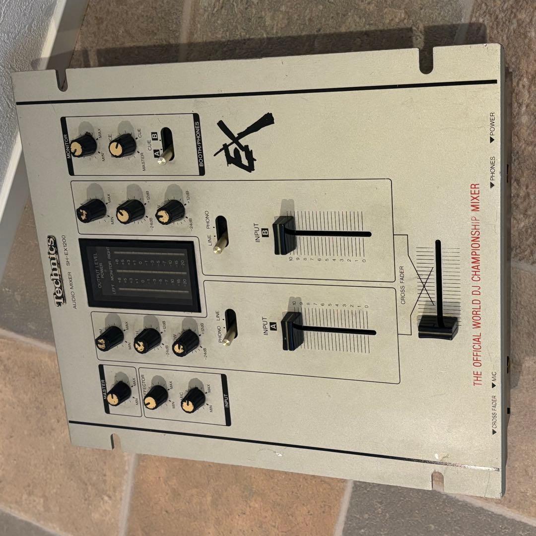 【美品】Technics SH-EX1200 DJミキサー