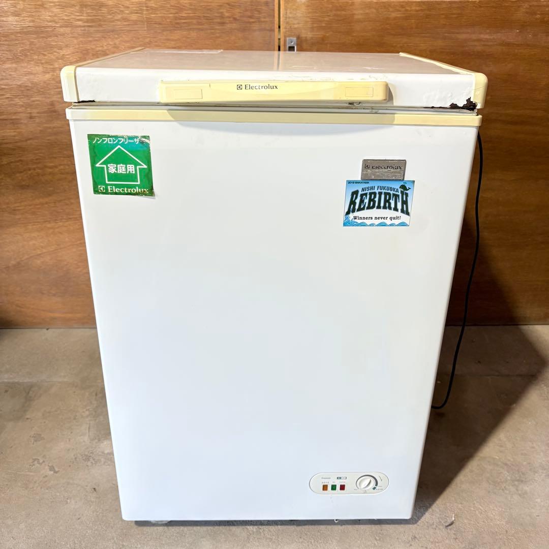 【福岡】エレクトロラックス 冷凍ストッカー 業務用 家庭用 105L 100V