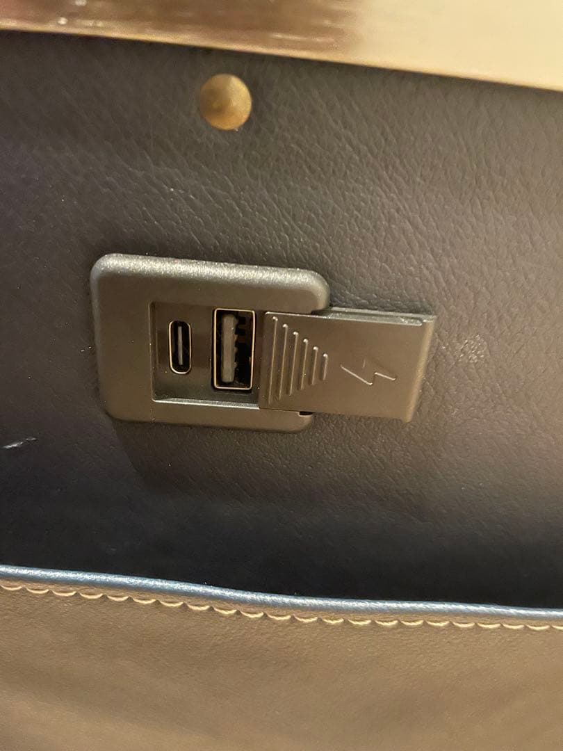 ちい　トップオープン・トランクキャリー 紺色　モアエルグMOIERG