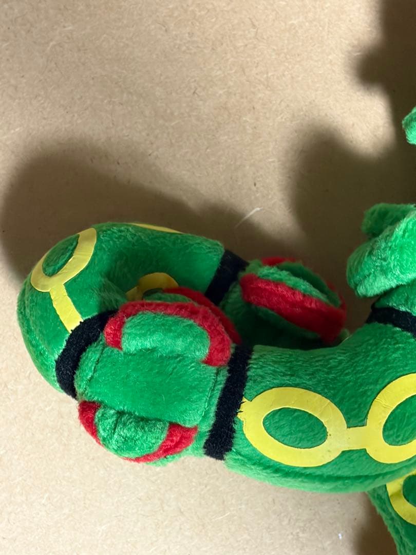 タグ付き ポケモン レックウザ ドール ぬいぐるみ ポケドール