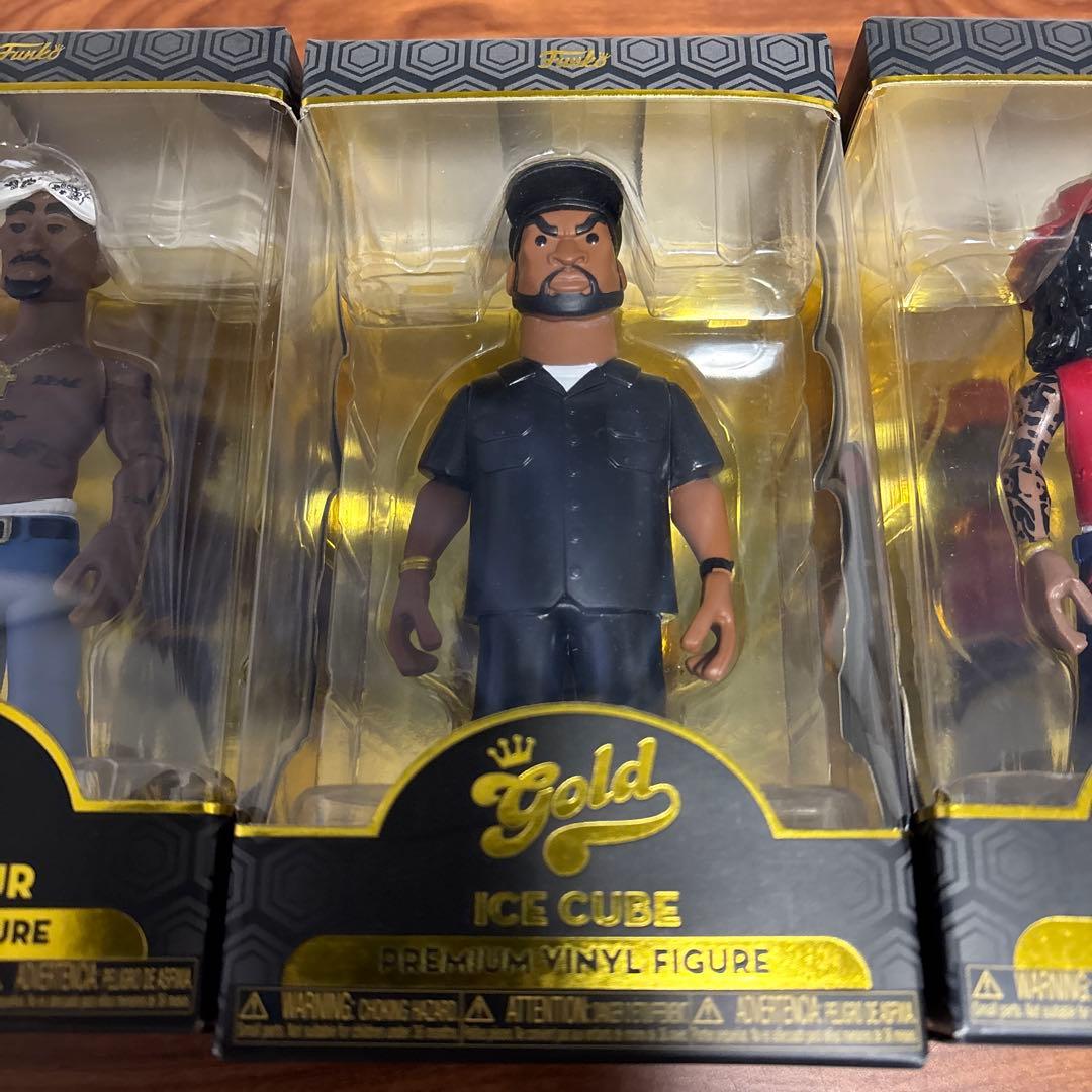 Funko製　TUPAC ICE CUBE LIL WAYNEフィギュア　未開封