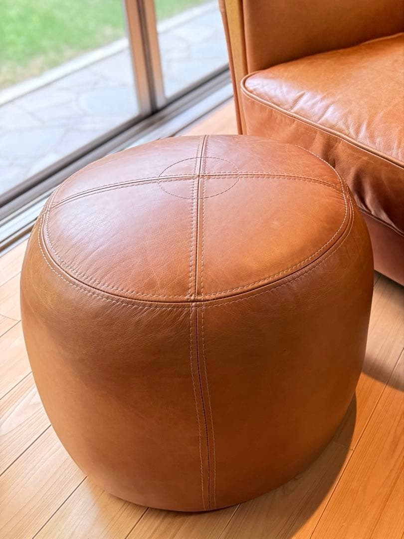 【送料込】ACME Furniture OAKS LEATHER STOOL