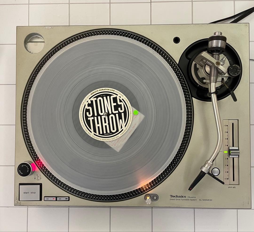Technics SL-1200 MK3Dターンテーブル　StonesThrow