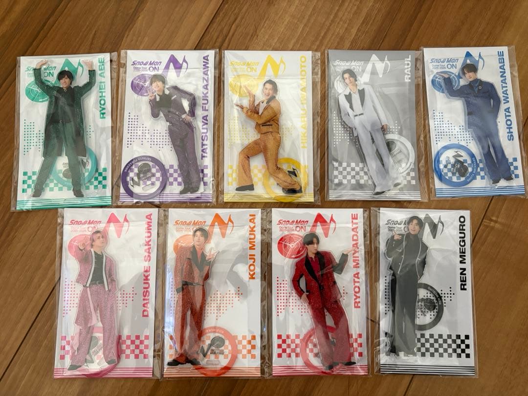  Man ON アクリルスタンド アクスタ 9人 全員分