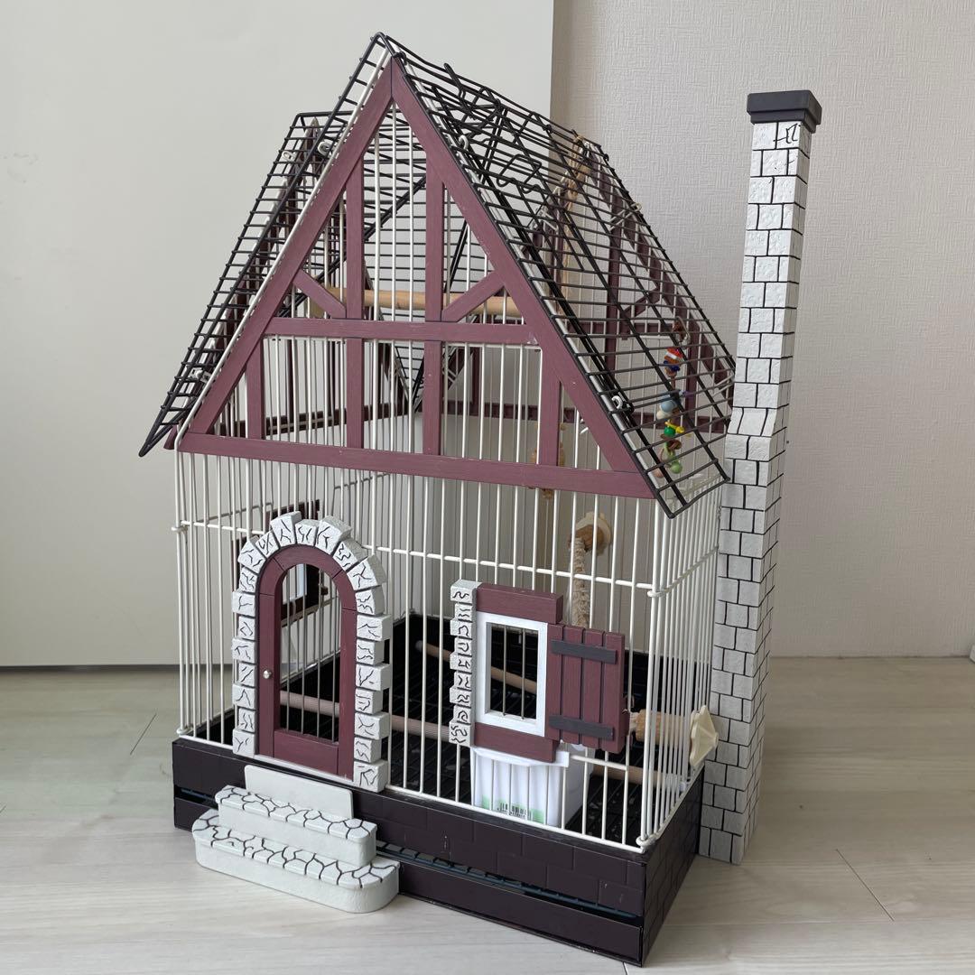 インコ　ケージ　鳥かご　輸入品　小鳥　オカメインコ　中型インコ　小型　hoei