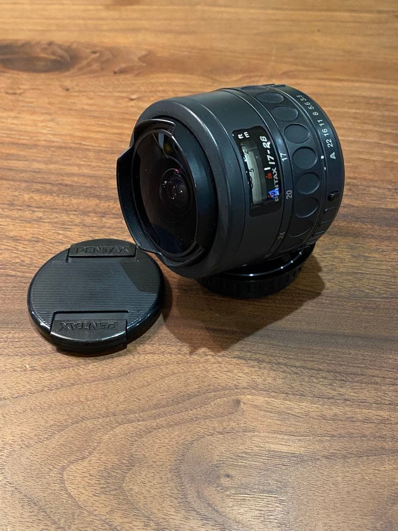 PENTAX-f 17-28mm F3.5-4.5 fish-eyeズームレンズ