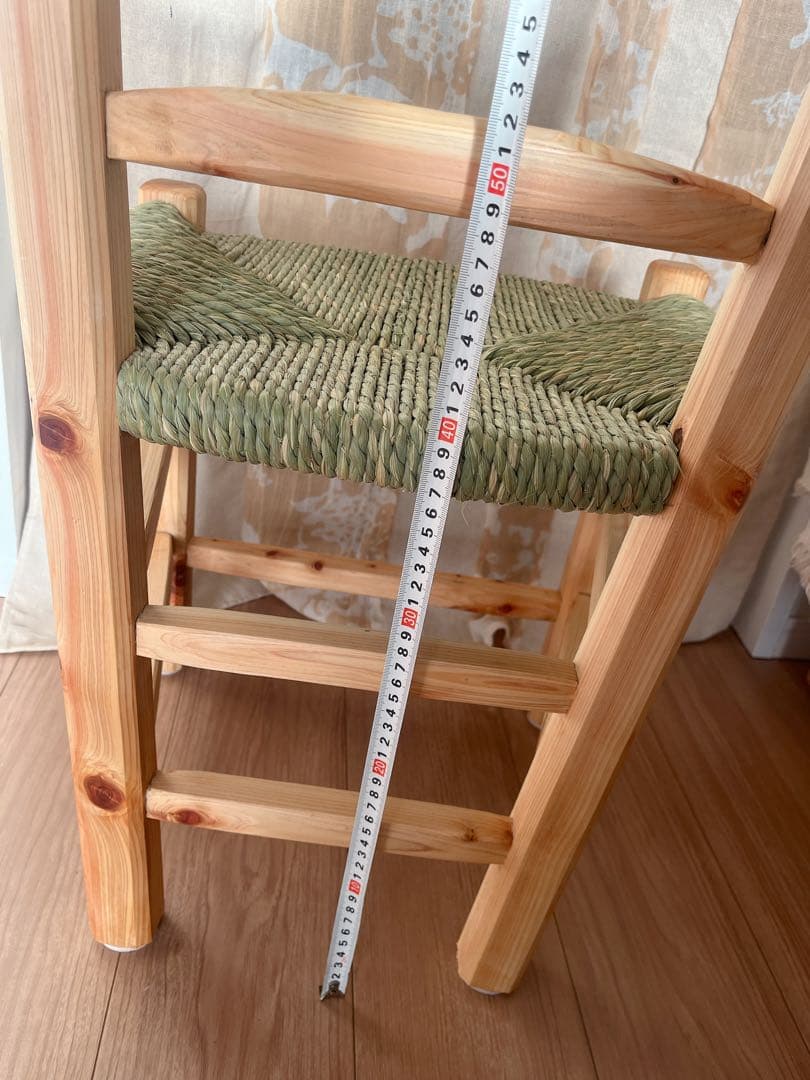 ゴッホの椅子　木製椅子　い草