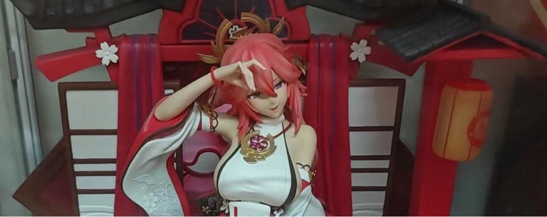 原神 八重神子 lazydog フィギュア ガレージキット ガレキ スタチュー