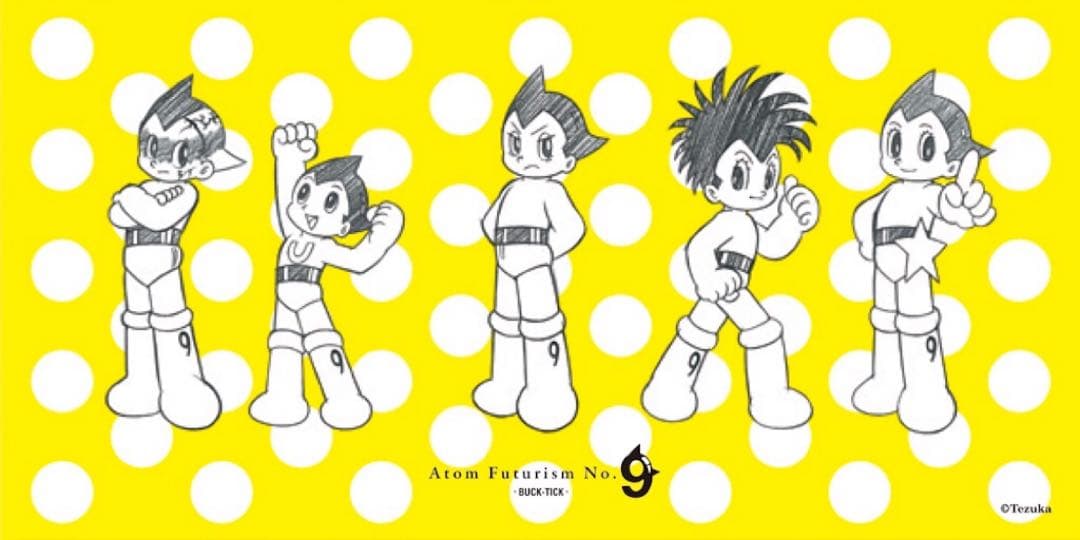 BUCK-TICK　TOUR　アトム　未来派　No.9 バスタオル