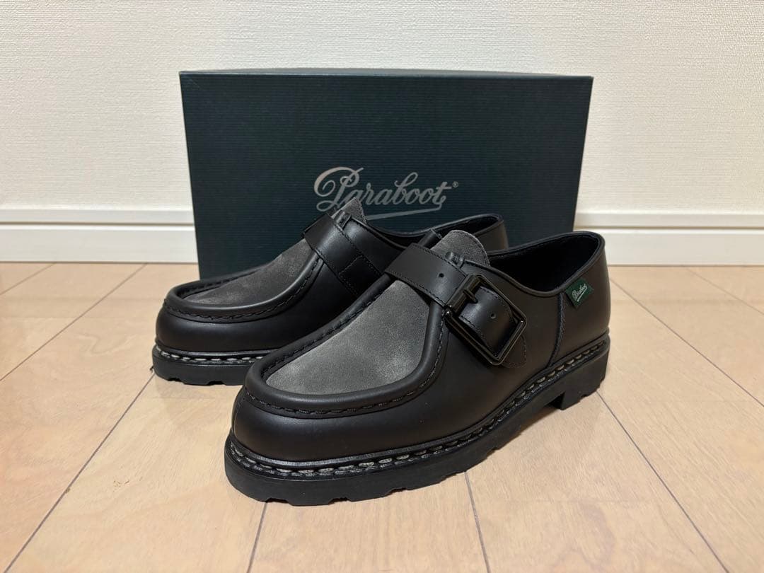 【美品】Paraboot MICHAEL BRIDE パラブーツ　ミカエル　40