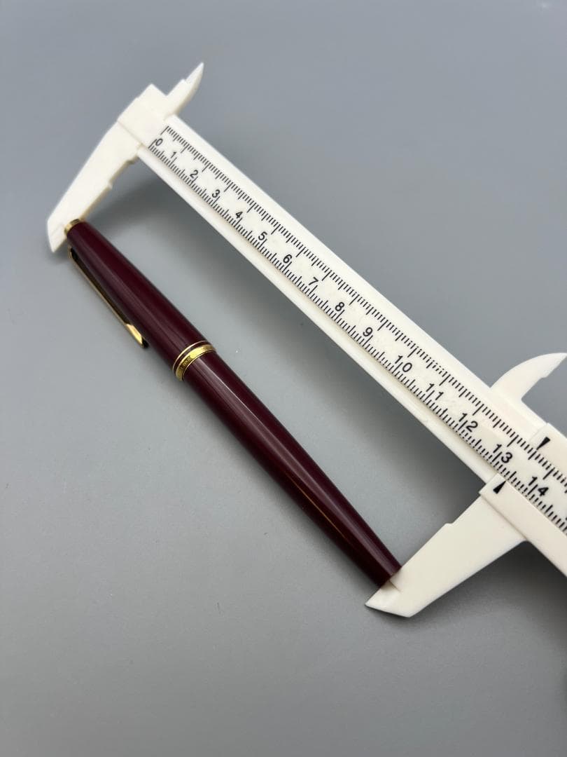 【海】Montblanc モンブラン K14 万年筆 585 ボルドー色