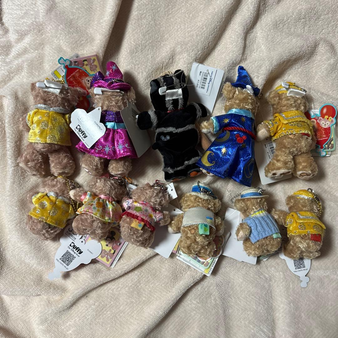 オープンマウス付き！ダッフィー 、シェリーメイぬいぐるみバッジ