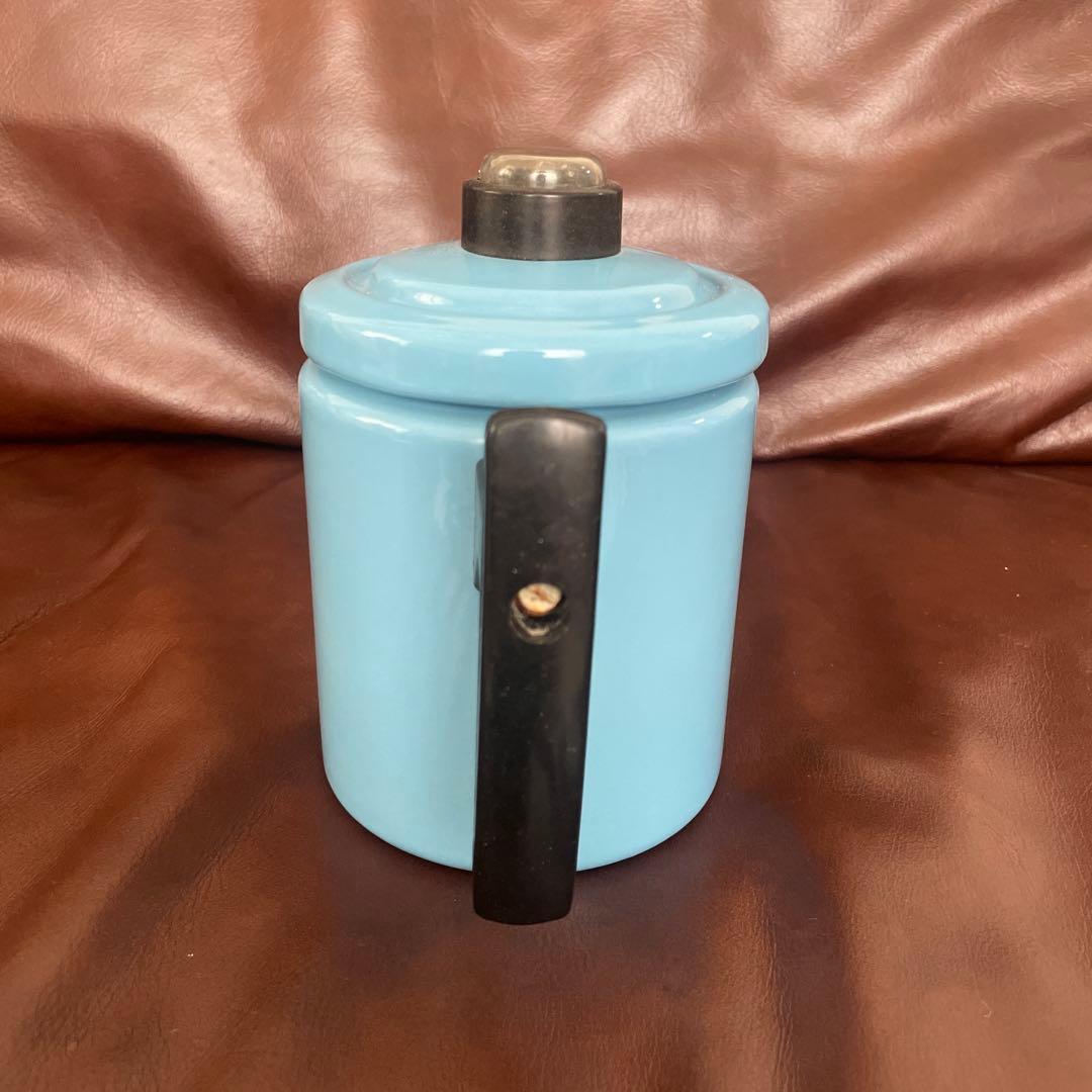 ヌルメスニエミ 水色 ポット ビンテージ アンティーク 北欧 かもめ食堂 ケトル